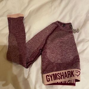 Gymshark flex long sleeve crop top